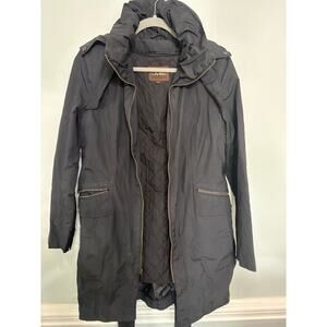 🧥 Cole Haan Quilted Lined Hooded Parka – Women’s Small